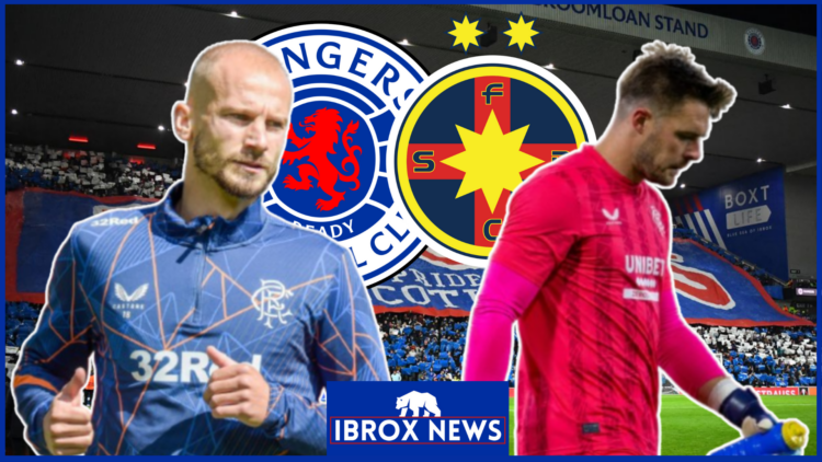 Rangers FCSB Vaclav Cerny Jack Butland