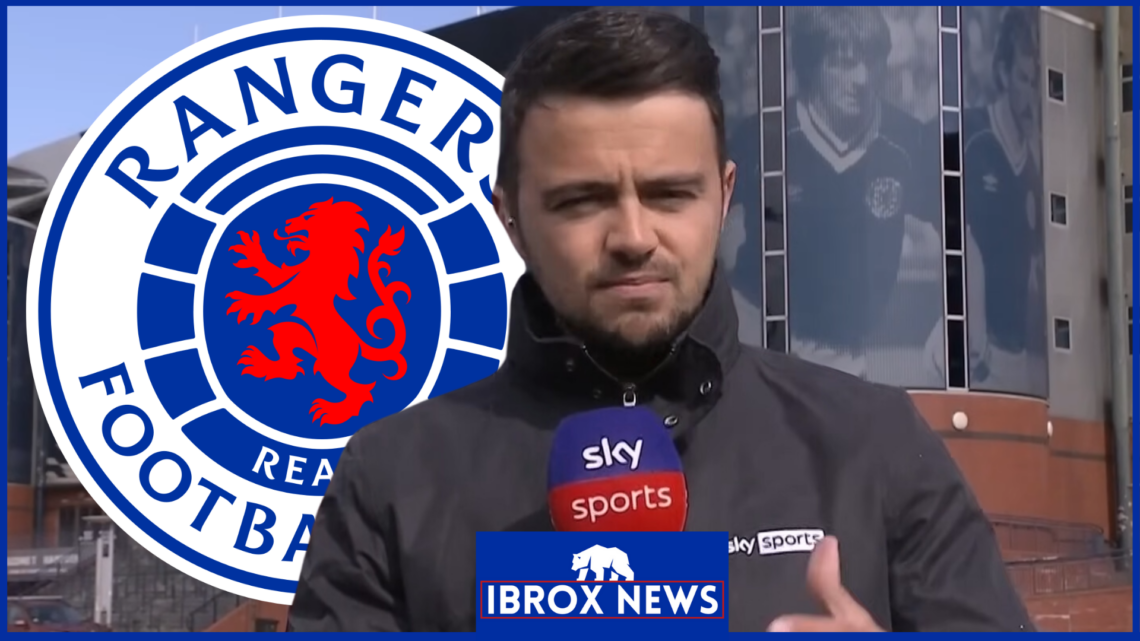 Rangers badge. Gordon Duncan