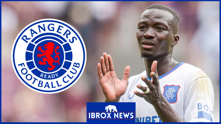 Mohamed Diomande, Rangers badge