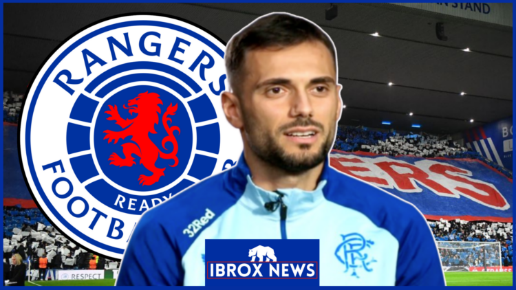 Rangers badge, Nedim Bajrami