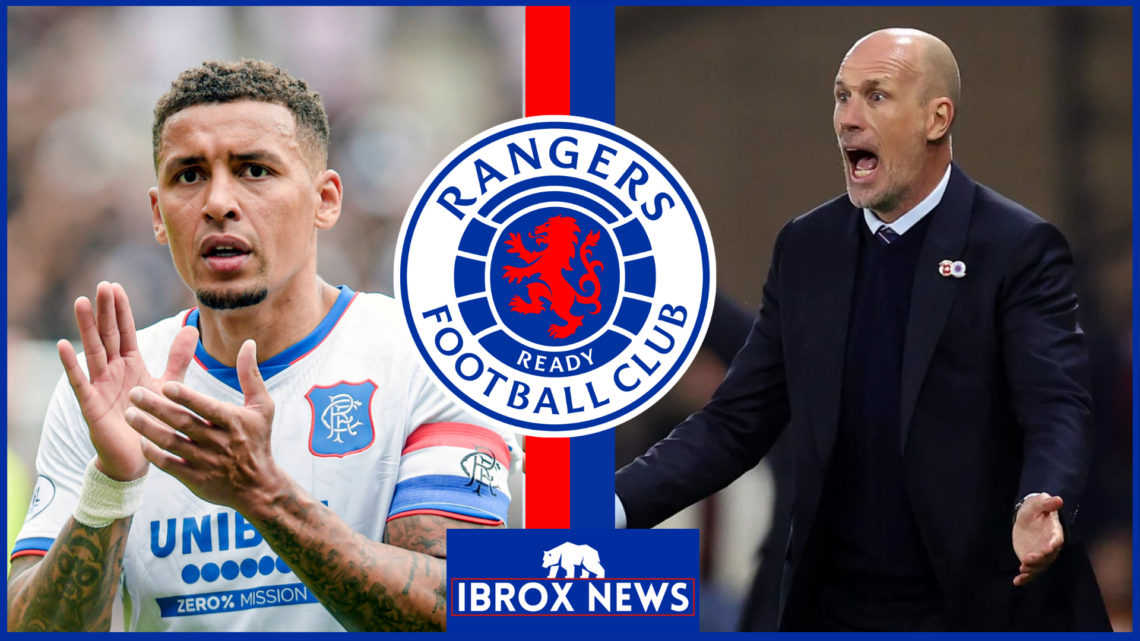 Rangers Philippe Clement James Tavernier