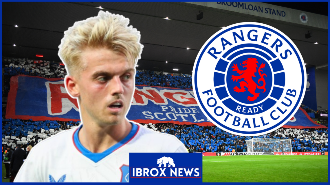 Ross McCausland, Rangers badge