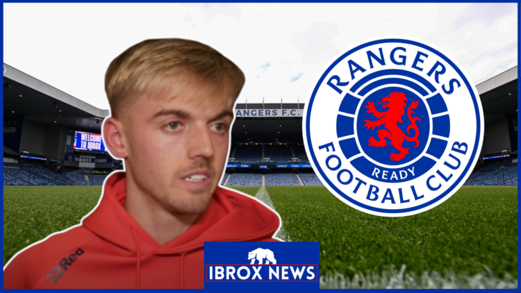 Ross McCausland, Rangers badge