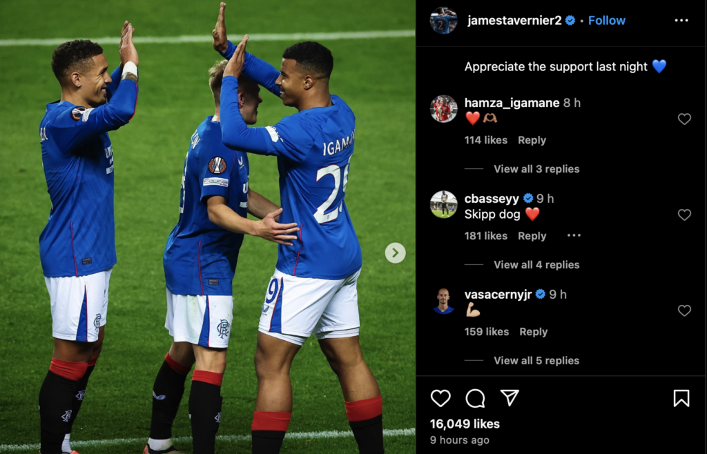 James Tavernier Calvin Bassey