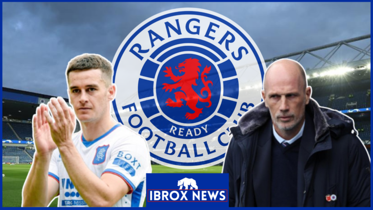 Tom Lawrence, Philippe Clement, Rangers badge