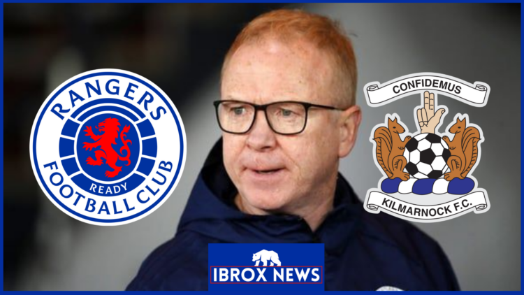 Alex McLeish Rangers Kilmarnock badges