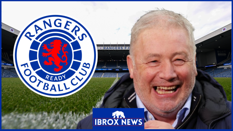Ally McCoist Rangers badge