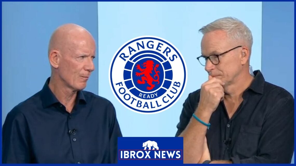 Dermot Gallagher, Rob Wotton, Rangers badge