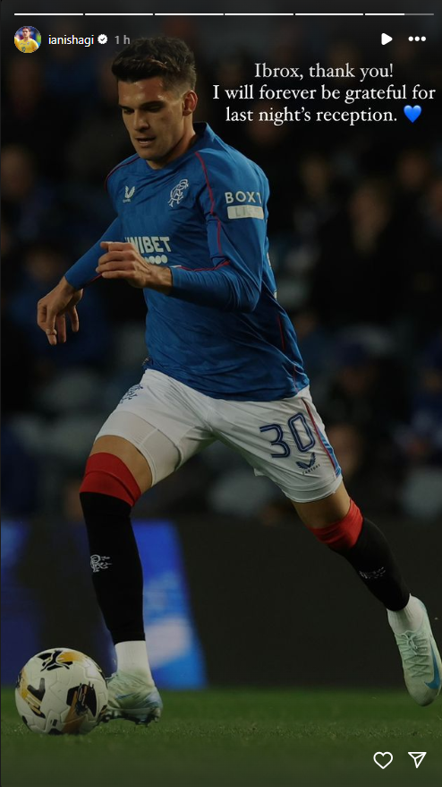 Ianis Hagi, Rangers