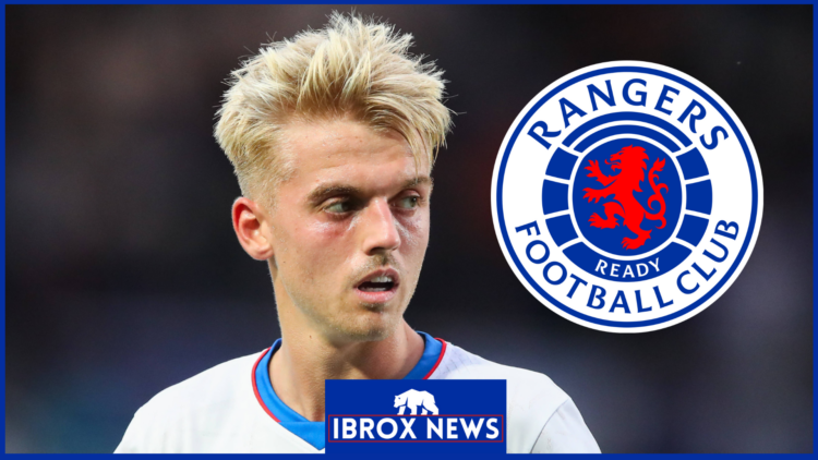 Rangers badge, Ross McCausland