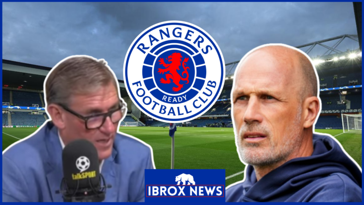 Simon Jordan Philippe Clement Rangers badge