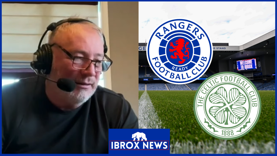 Ally McCoist, Rangers badge, Celtic badge