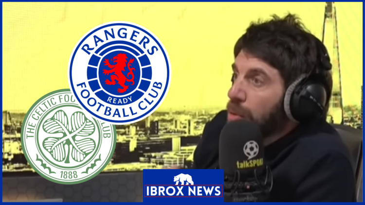 Andy Goldstein, Rangers badge, Celtic badge