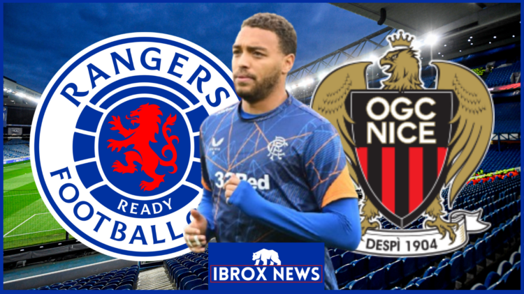 Cyriel Dessers, Rangers badge, Nice badge