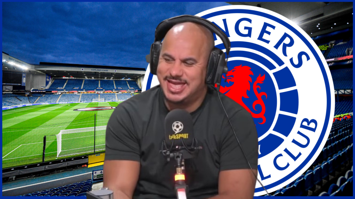 Gabby Agbonlahor, Rangers badge