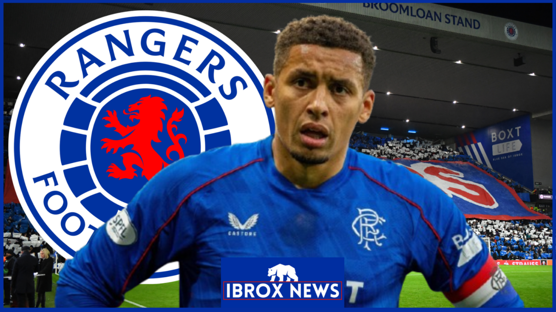James Tavernier, Rangers badge