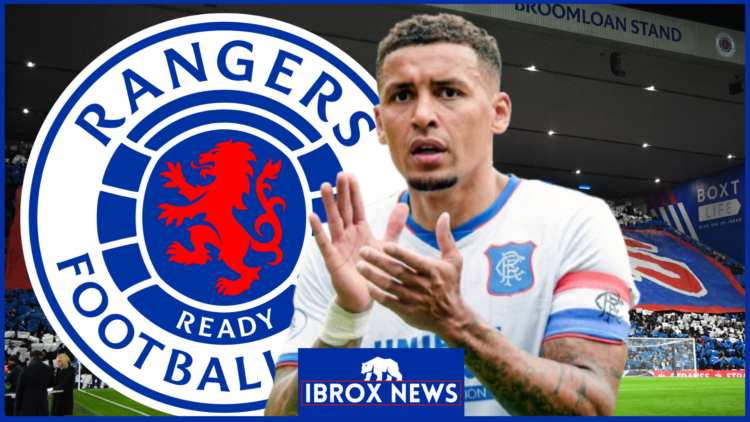 James Tavernier, Rangers badge