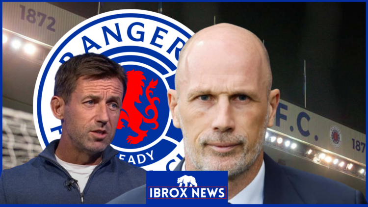 Neil McCann, Philippe Clement, Rangers badge
