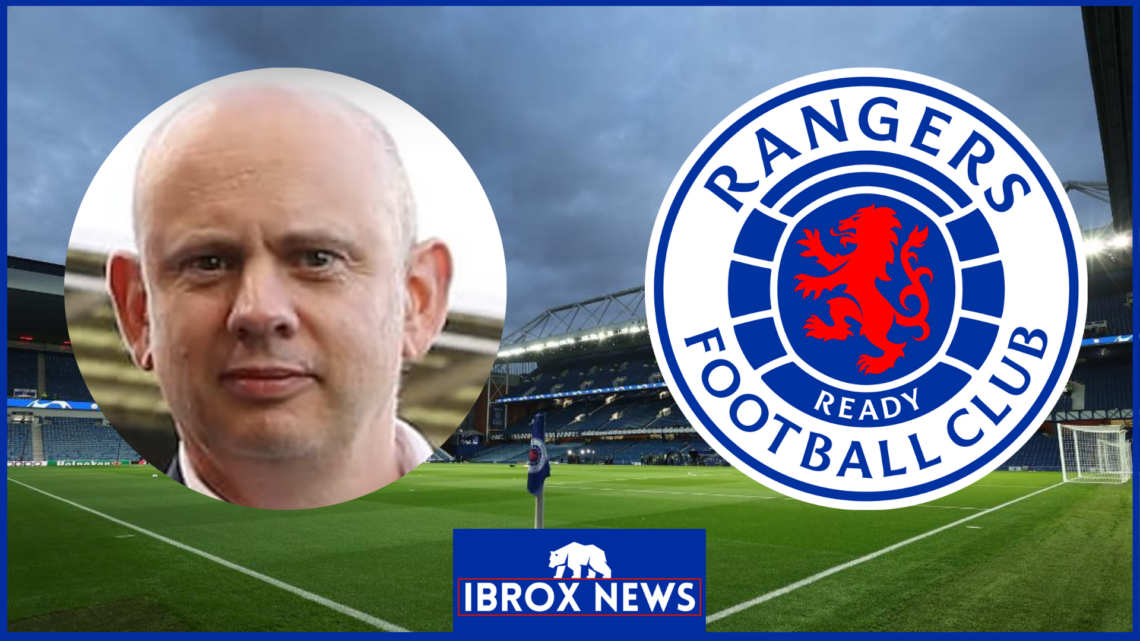 Patrick Stewart, Rangers badge