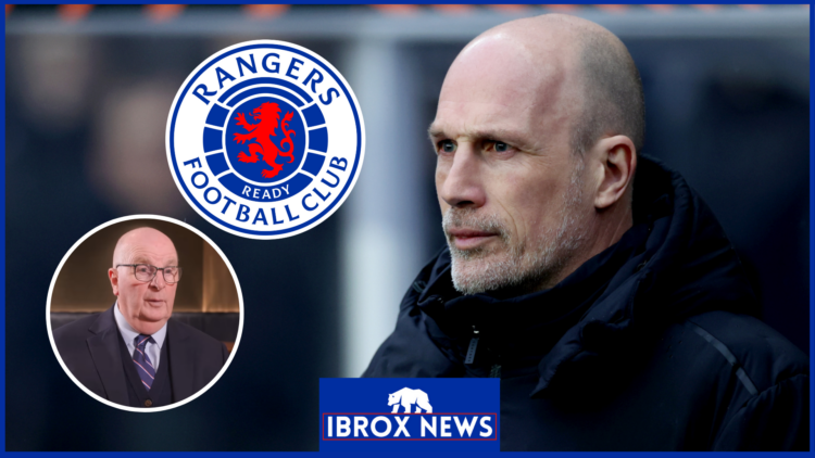 Philippe Clement, John Gilligan, Rangers badge