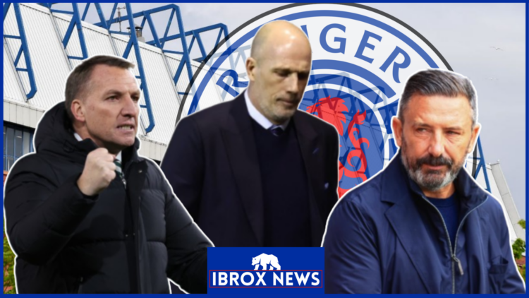 Rangers Brendan Rodgers Philippe Clement Derek McInnes