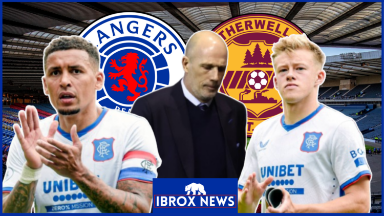 Rangers Motherwell James Tavernier Philippe Clement Connor Barron