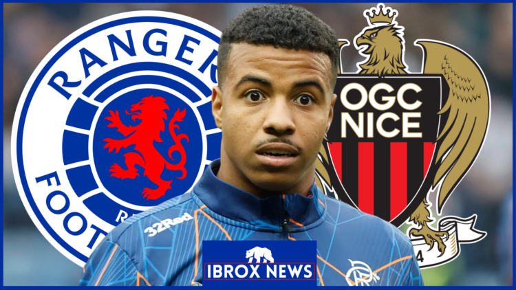 Rangers badge, Nice badge, Hamza Igamane