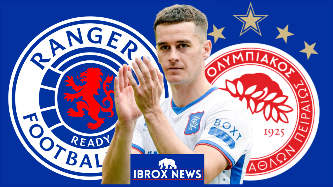 Rangers Olympiacos Tom Lawrence