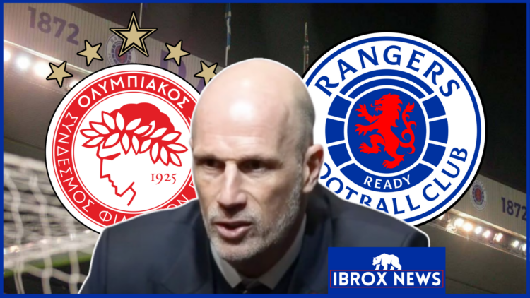 Rangers Philippe Clement Olympiacos