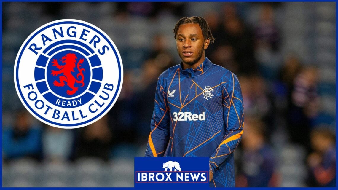Zak Lovelace, Rangers badge