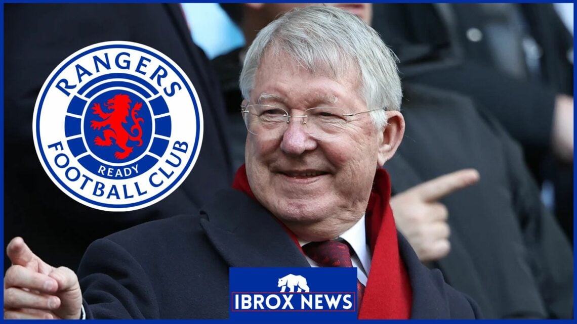 Alex Ferguson, Rangers badge