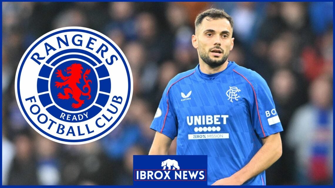 Rangers badge, Nedim Bajrami