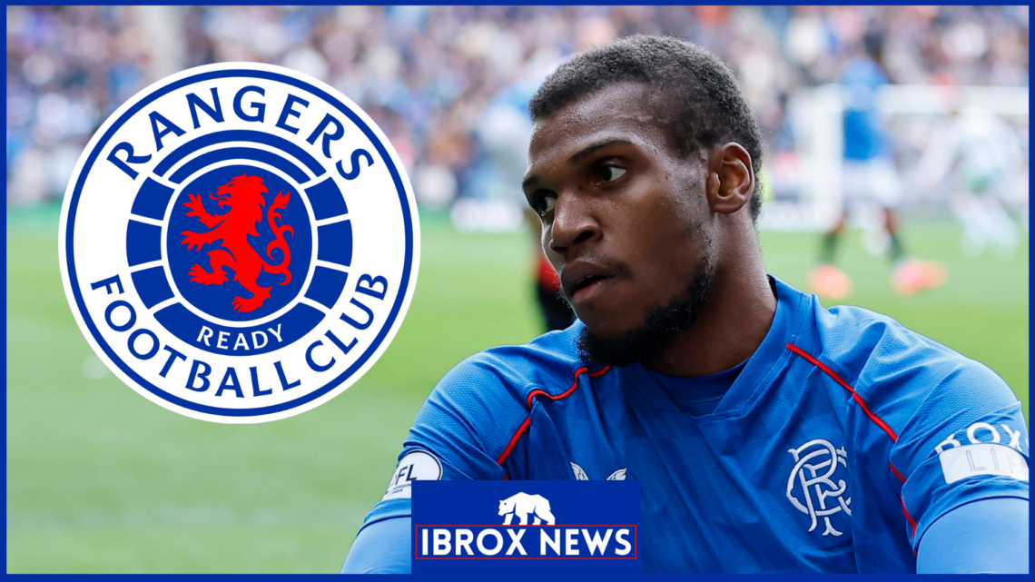 Rangers badge, Dujon Sterling