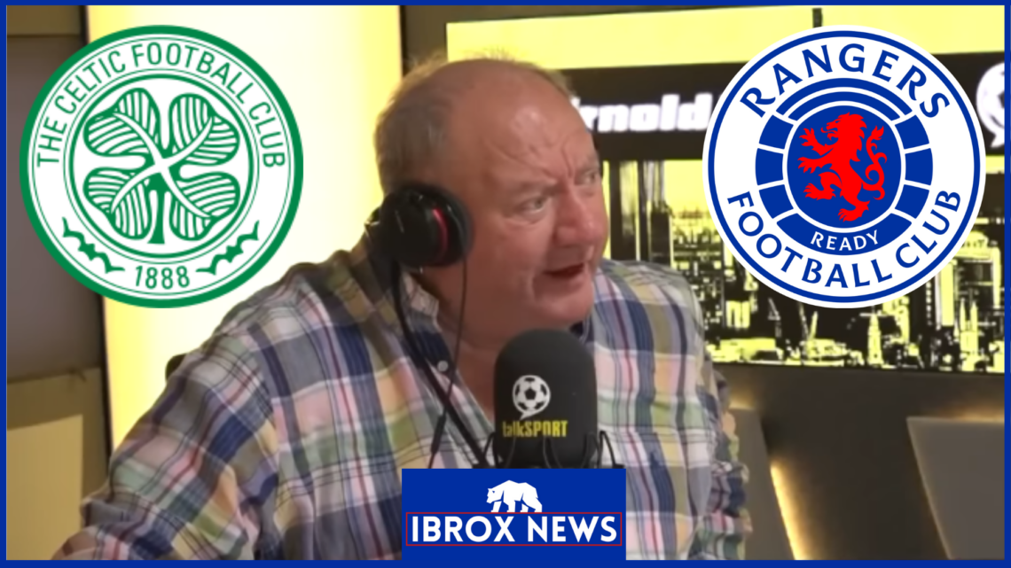 Alan Brazil, Rangers badge, Celtic badge