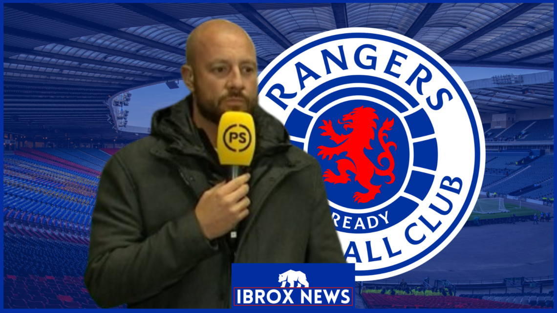 Alan Hutton, Rangers badge