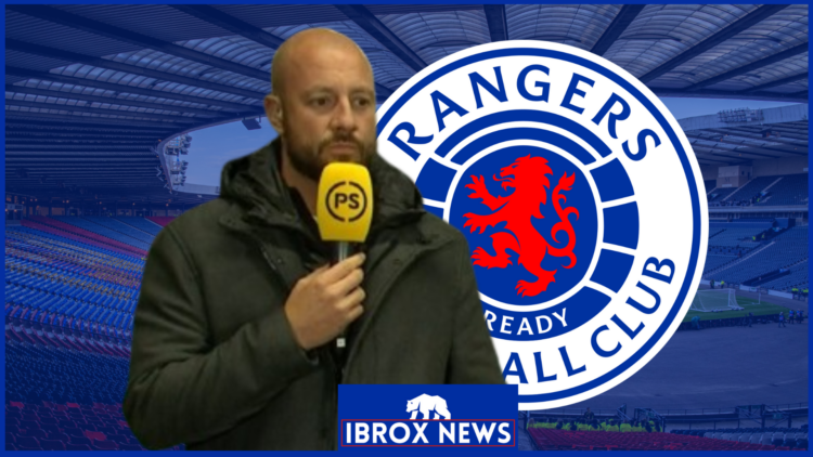 Alan Hutton, Rangers badge