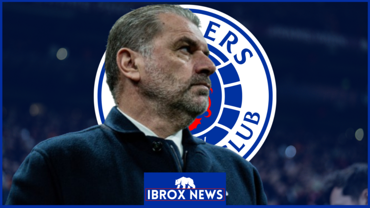 Ange Postecoglou, Rangers badge