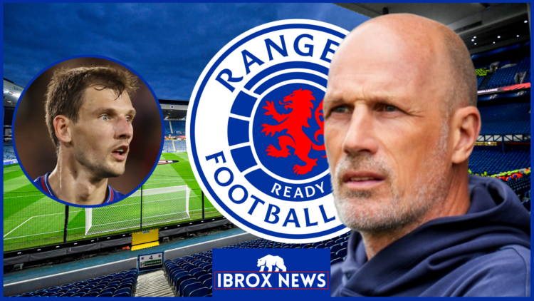 Borna Barisic, Philippe Clement, Rangers badge
