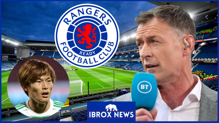 Chris Sutton, Kyogo, Rangers badge