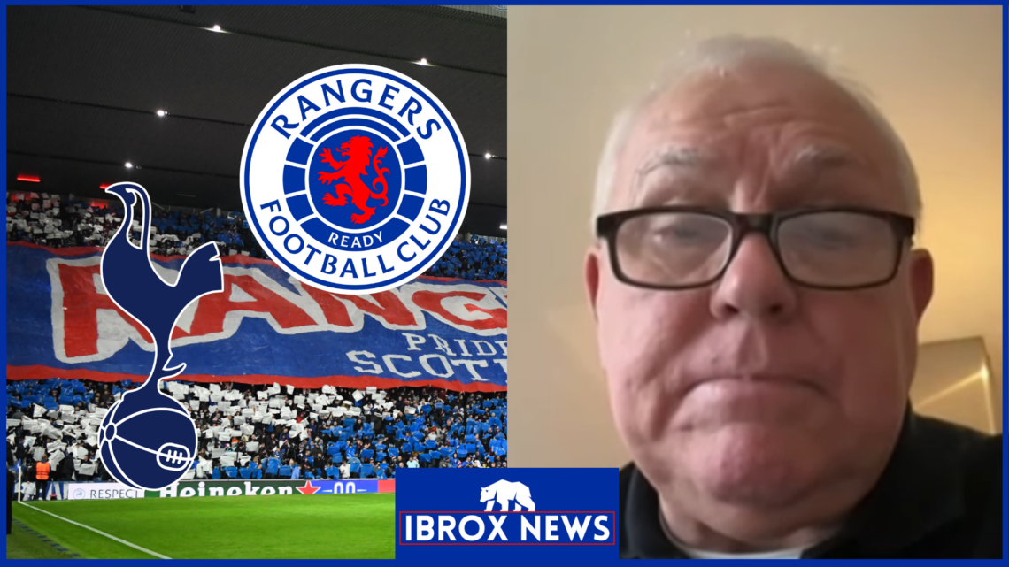 Graham Roberts, Rangers badge, Tottenham badge