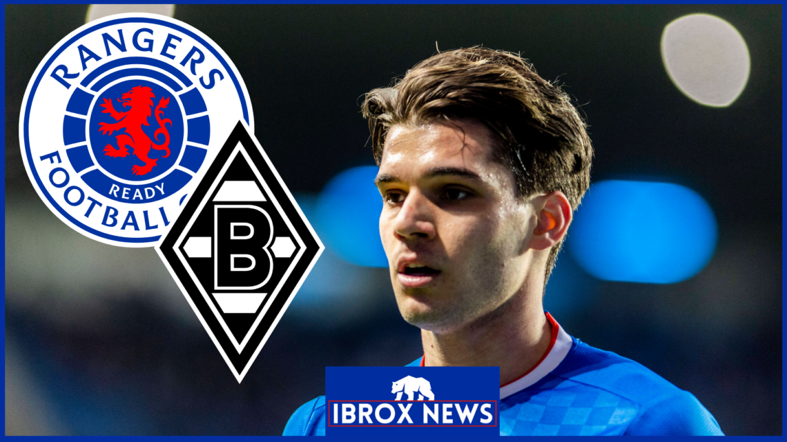 Ianis Hagi Rangers Borussia Monchengladbach