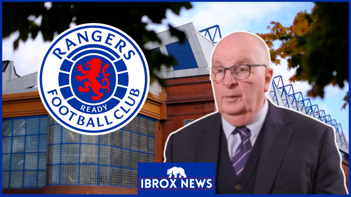 John Gilligan, Rangers badge