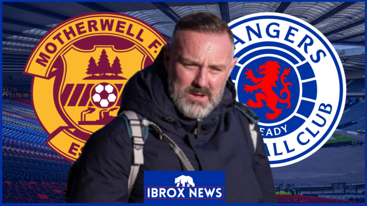 Kris Boyd, Motherwell badge, Rangers badge