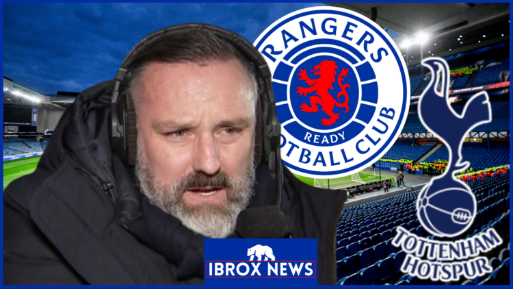 Kris Boyd, Rangers badge, Tottenham badge