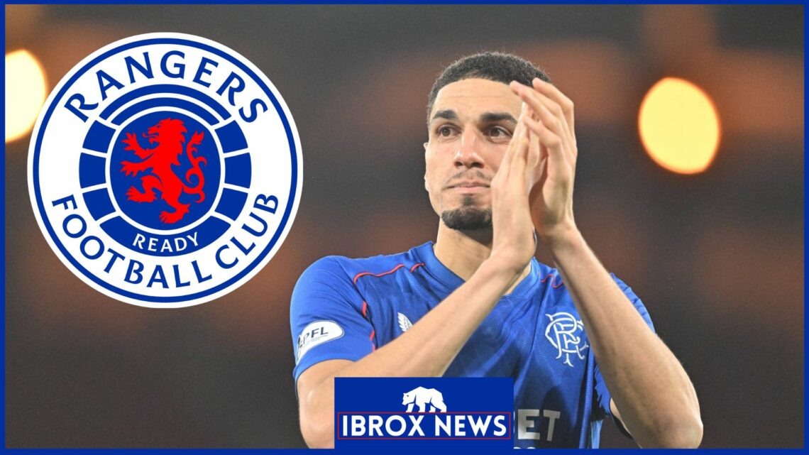 Leon Balogun, Rangers badge
