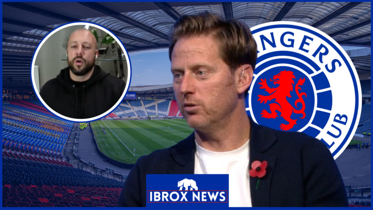Michael Stewart, Alan Hutton, Rangers badge