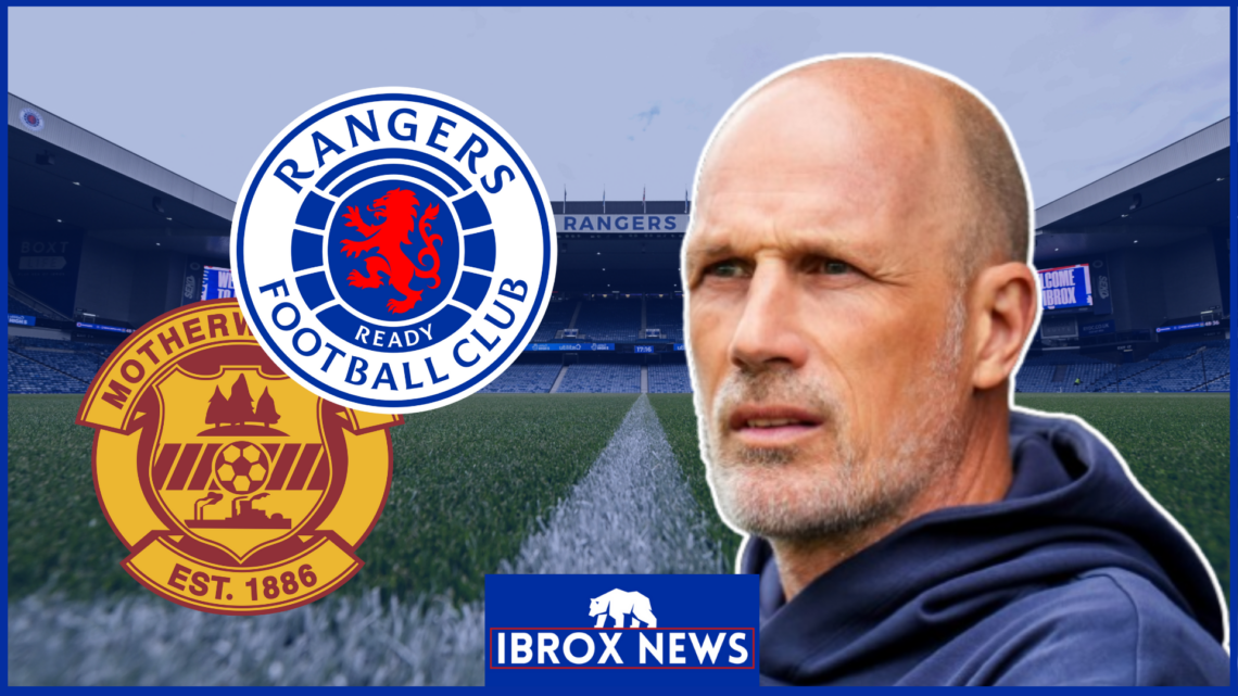 Philippe Clement, Rangers badge, Motherwell badge