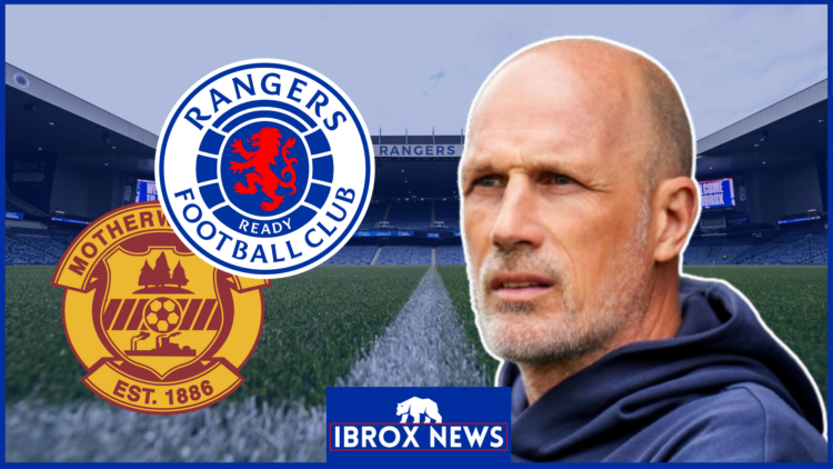 Philippe Clement, Rangers badge, Motherwell badge