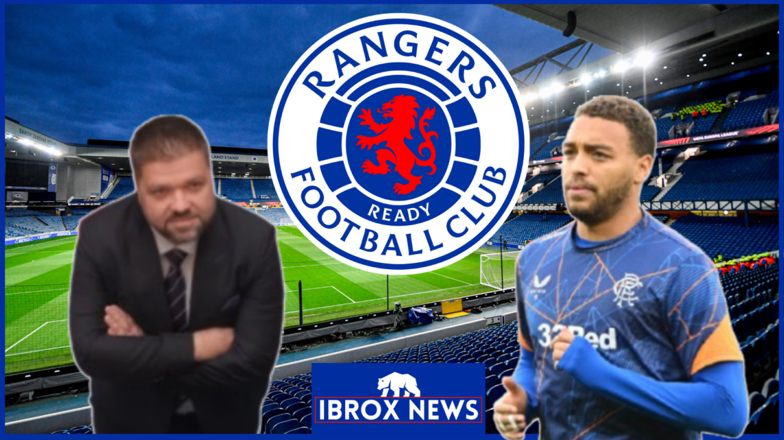 Nils Koppen, Cyriel Dessers, Rangers badge