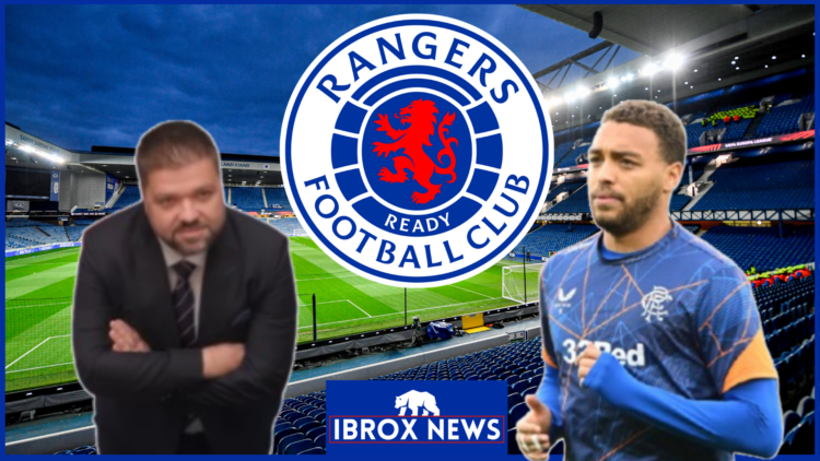 Nils Koppen, Cyriel Dessers, Rangers badge